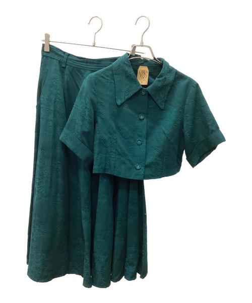 Tnewties（トゥエンティーズ）TNEWTIES (トゥエンティーズ) TNEWTIES セットアップ グリーン サイズ:Mの古着・服飾アイテム
