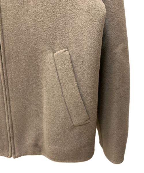 green label relaxing（グリーンレーベルリラクシング）green label relaxing (グリーンレーベルリラクシング) ウールジップブルゾン ベージュ サイズ:Mの古着・服飾アイテム
