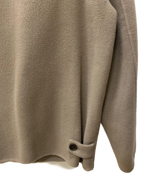 green label relaxing（グリーンレーベルリラクシング）green label relaxing (グリーンレーベルリラクシング) ウールジップブルゾン ベージュ サイズ:Mの古着・服飾アイテム