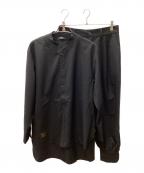 glambグラム）の古着「デフォームシャツセットアップ」｜ブラック