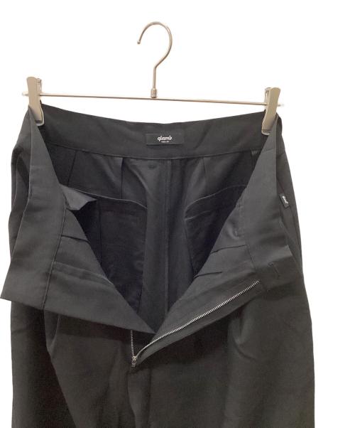 glamb（グラム）glamb (グラム) デフォームシャツセットアップ ブラック サイズ:M 未使用品の古着・服飾アイテム