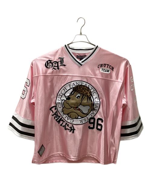 GALFY（ガルフィー）GALFY (ガルフィー) ウェッサイホッケーシャツ ピンク サイズ:中型犬の古着・服飾アイテム