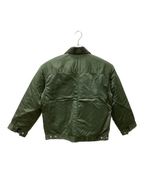 SUBCIETY（サブサエティ）SUBCIETY (サブサエティ) フライトナイロンワークジャケット オリーブ サイズ:L 未使用品の古着・服飾アイテム