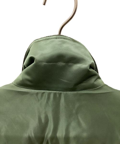 SUBCIETY（サブサエティ）SUBCIETY (サブサエティ) フライトナイロンワークジャケット オリーブ サイズ:L 未使用品の古着・服飾アイテム
