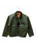 SUBCIETY（サブサエティ）の古着「フライトナイロンワークジャケット」｜オリーブ