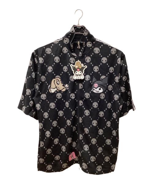 GALFY（ガルフィー）GALFY (ガルフィー) クロミ (クロミ) ドクロだらけ夏セットアップ ブラック サイズ:L 未使用品の古着・服飾アイテム