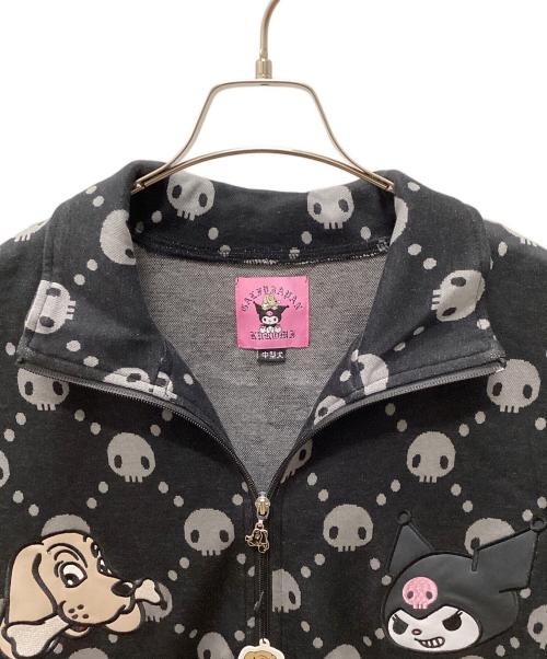 GALFY（ガルフィー）GALFY (ガルフィー) クロミ (クロミ) ドクロだらけ夏セットアップ ブラック サイズ:L 未使用品の古着・服飾アイテム