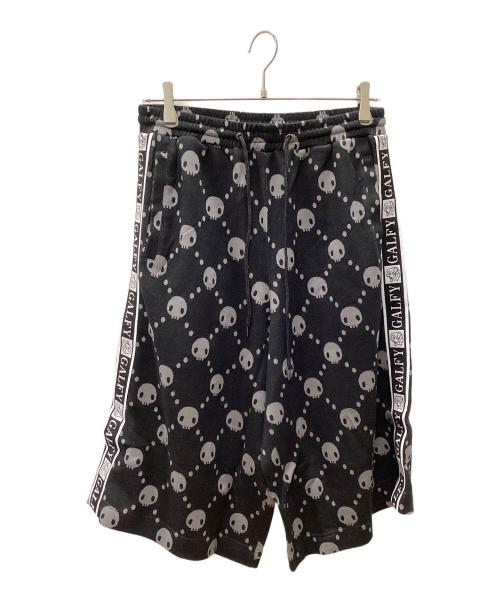 GALFY（ガルフィー）GALFY (ガルフィー) クロミ (クロミ) ドクロだらけ夏セットアップ ブラック サイズ:L 未使用品の古着・服飾アイテム