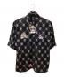 GALFY (ガルフィー) クロミ (クロミ) ドクロだらけ夏セットアップ ブラック サイズ:L 未使用品：13000円