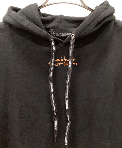 SABBAT13（サバトサーティーン）SABBAT13 (サバトサーティーン) PARADISE-HOODIE ブラック サイズ:L 未使用品の古着・服飾アイテム