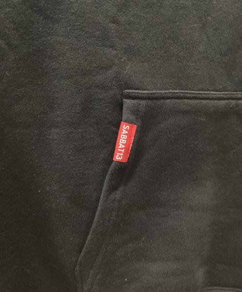 SABBAT13（サバトサーティーン）SABBAT13 (サバトサーティーン) PARADISE-HOODIE ブラック サイズ:L 未使用品の古着・服飾アイテム