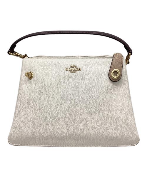 COACH（コーチ）COACH (コーチ) 2WAYバッグ ベージュの古着・服飾アイテム