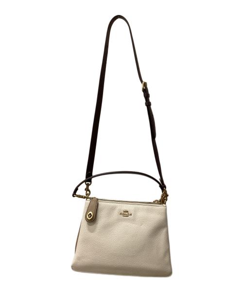 COACH（コーチ）COACH (コーチ) 2WAYバッグ ベージュの古着・服飾アイテム
