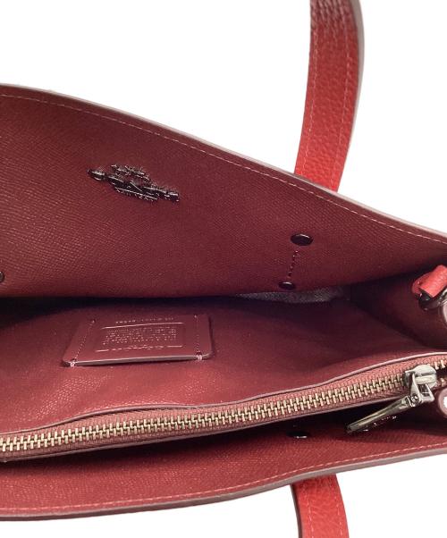 COACH（コーチ）COACH (コーチ) 2WAYショルダーバッグ レッドの古着・服飾アイテム