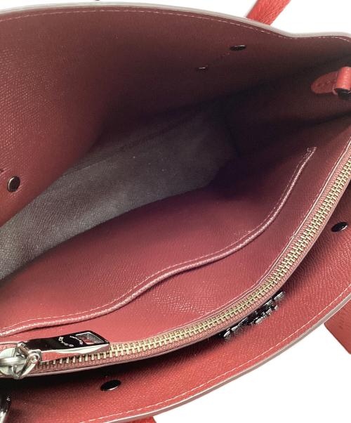 COACH（コーチ）COACH (コーチ) 2WAYショルダーバッグ レッドの古着・服飾アイテム