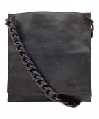 GUCCIグッチ）の古着「チェーンショルダーバッグ」｜ブラック