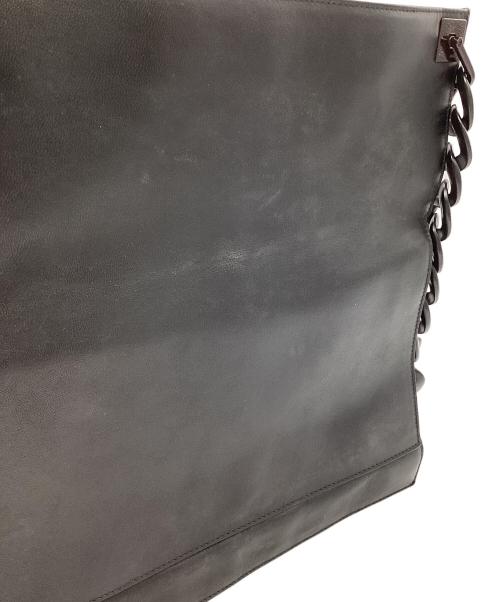 GUCCI（グッチ）GUCCI (グッチ) チェーンショルダーバッグ ブラックの古着・服飾アイテム