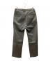 MANUL ALPHABET (マニュアル アルファベット) TWILL WIDE TROUSERS グレー サイズ:L：8000円
