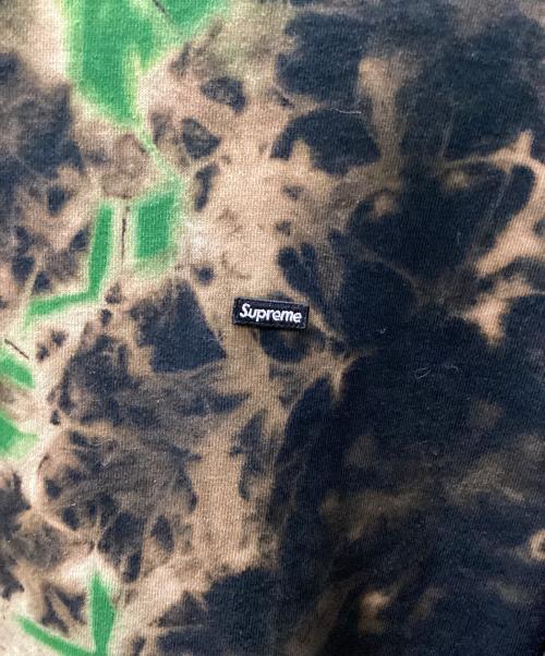 SUPREME（シュプリーム）SUPREME (シュプリーム) Small Box Crewneck Tiedye ブラウン×ブラック サイズ:XXLARGEの古着・服飾アイテム