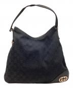 GUCCIグッチ）の古着「ワンショルダーバッグ GG」｜ブラック