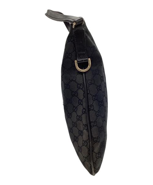 GUCCI（グッチ）GUCCI (グッチ) ワンショルダーバッグ GG ブラックの古着・服飾アイテム