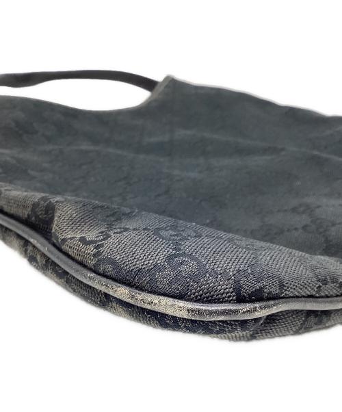 GUCCI（グッチ）GUCCI (グッチ) ワンショルダーバッグ GG ブラックの古着・服飾アイテム