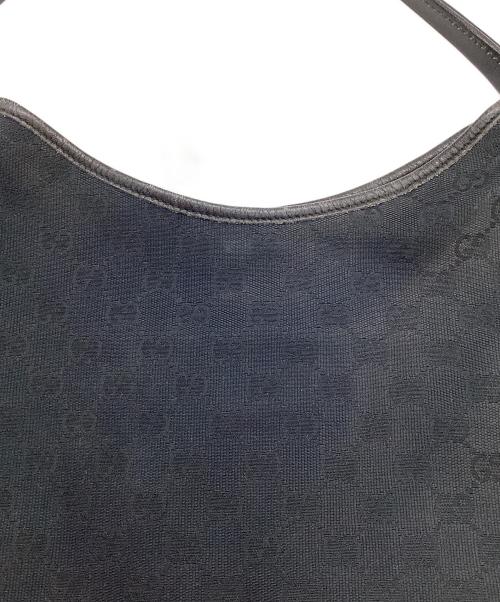 GUCCI（グッチ）GUCCI (グッチ) ワンショルダーバッグ GG ブラックの古着・服飾アイテム