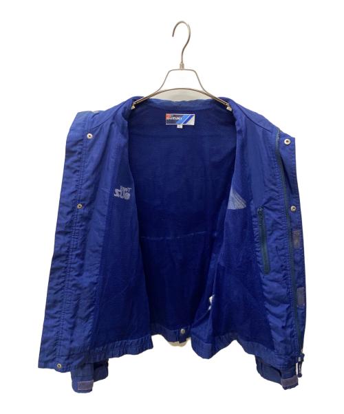 Team SUZUKI（チームスズキ）Team SUZUKI (チームスズキ) レーシングジャケット ブルー サイズ:Lの古着・服飾アイテム