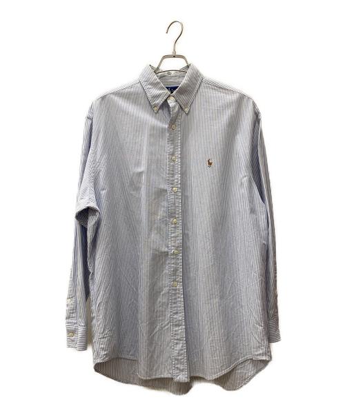 RALPH LAUREN（ラルフローレン）RALPH LAUREN (ラルフローレン) 長袖シャツ ブルー×ホワイト サイズ:16 1/2の古着・服飾アイテム