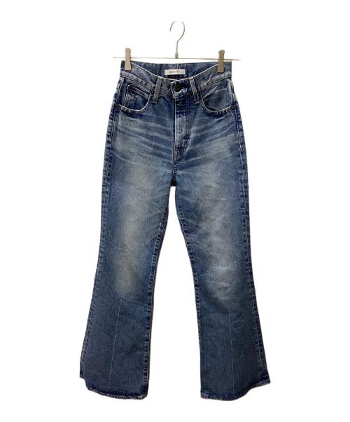 moussy（マウジー）moussy (マウジー) MVS FLAREデニムパンツ ブルー サイズ:24の古着・服飾アイテム