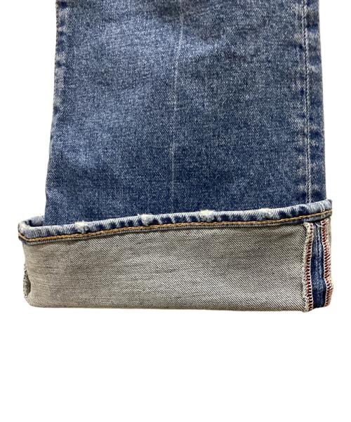 moussy（マウジー）moussy (マウジー) MVS FLAREデニムパンツ ブルー サイズ:24の古着・服飾アイテム