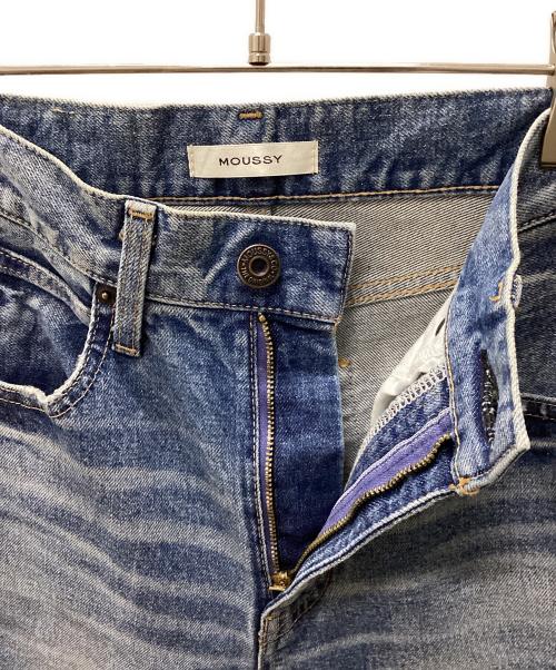 moussy（マウジー）moussy (マウジー) MVS FLAREデニムパンツ ブルー サイズ:24の古着・服飾アイテム