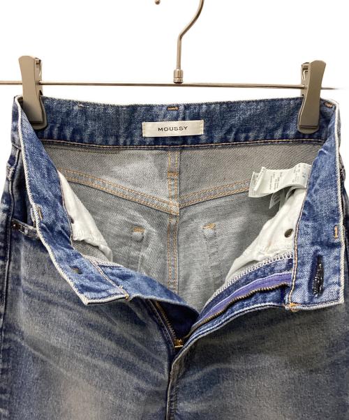 moussy（マウジー）moussy (マウジー) MVS FLAREデニムパンツ ブルー サイズ:24の古着・服飾アイテム