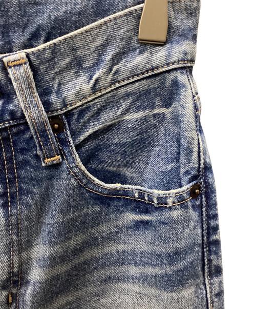 moussy（マウジー）moussy (マウジー) MVS FLAREデニムパンツ ブルー サイズ:24の古着・服飾アイテム