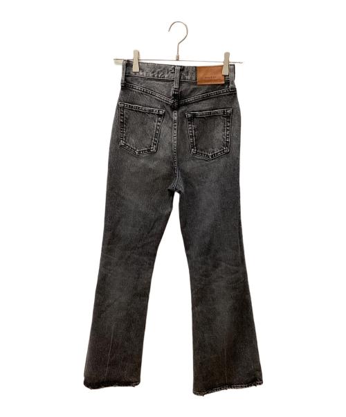 moussy（マウジー）moussy (マウジー) MVS FLAREデニムパンツ ブラック サイズ:24の古着・服飾アイテム