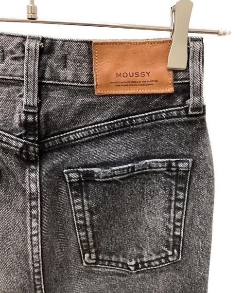 moussy（マウジー）moussy (マウジー) MVS FLAREデニムパンツ ブラック サイズ:24の古着・服飾アイテム
