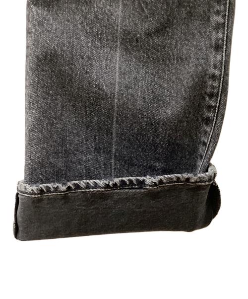 moussy（マウジー）moussy (マウジー) MVS FLAREデニムパンツ ブラック サイズ:24の古着・服飾アイテム