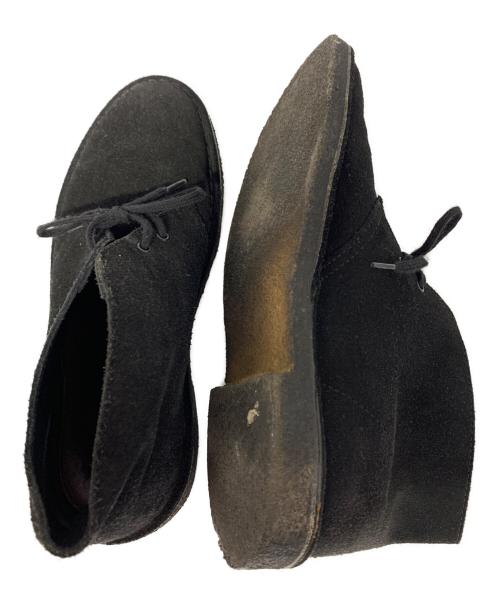 CLARKS ORIGINALS（クラークス オリジナルズ）Clarks Originals (クラークス オリジナルズ) Desert Boot ブラック サイズ:26.5cmの古着・服飾アイテム