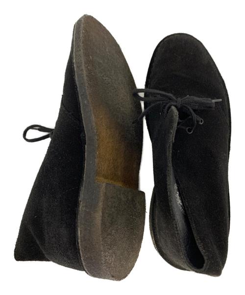 CLARKS ORIGINALS（クラークス オリジナルズ）Clarks Originals (クラークス オリジナルズ) Desert Boot ブラック サイズ:26.5cmの古着・服飾アイテム