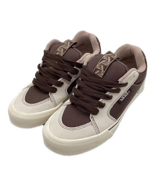 VANS（ヴァンズ）VANS (ヴァンズ) CHUKKA PUSH LS ブラウン×ベージュ サイズ:27.5cmの古着・服飾アイテム