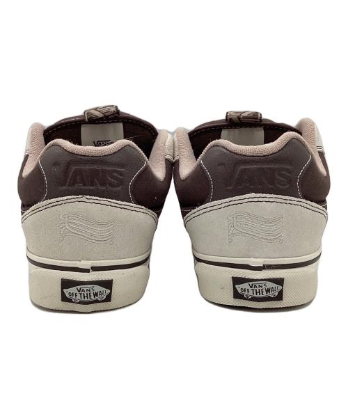 VANS（ヴァンズ）VANS (ヴァンズ) CHUKKA PUSH LS ブラウン×ベージュ サイズ:27.5cmの古着・服飾アイテム