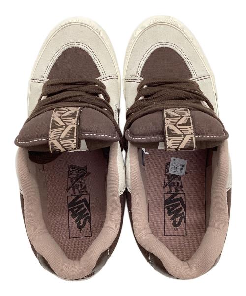 VANS（ヴァンズ）VANS (ヴァンズ) CHUKKA PUSH LS ブラウン×ベージュ サイズ:27.5cmの古着・服飾アイテム