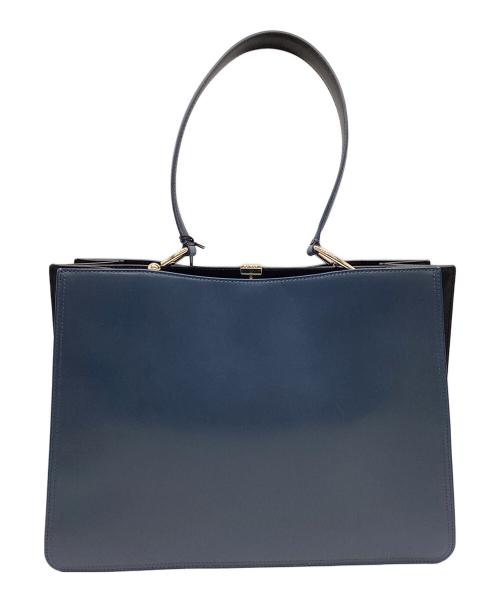 FURLA（フルラ）FURLA (フルラ) ハンドバッグ ネイビーの古着・服飾アイテム