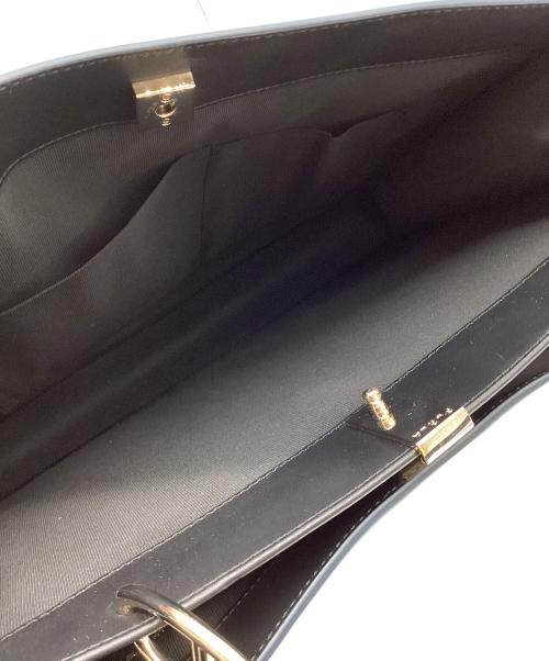 FURLA（フルラ）FURLA (フルラ) ハンドバッグ ネイビーの古着・服飾アイテム