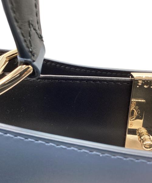 FURLA（フルラ）FURLA (フルラ) ハンドバッグ ネイビーの古着・服飾アイテム