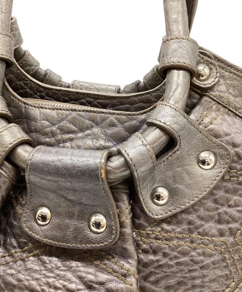 Salvatore Ferragamo（サルヴァトーレ フェラガモ）Salvatore Ferragamo (サルヴァトーレ フェラガモ) ガンチーニハンドバッグ グレーの古着・服飾アイテム