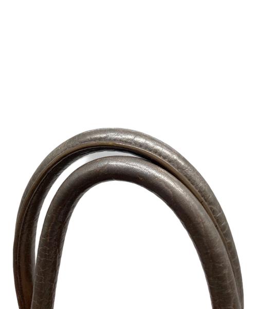 Salvatore Ferragamo（サルヴァトーレ フェラガモ）Salvatore Ferragamo (サルヴァトーレ フェラガモ) ガンチーニハンドバッグ グレーの古着・服飾アイテム