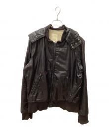 DIESEL（ディーゼル）の古着「DIESEL ナイロンパーカー」｜ブラック