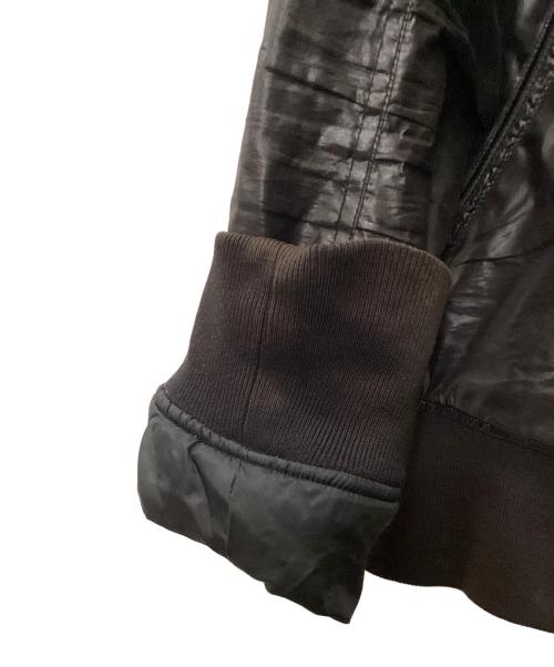 DIESEL（ディーゼル）DIESEL (ディーゼル) DIESEL ナイロンパーカー ブラック サイズ:Lの古着・服飾アイテム