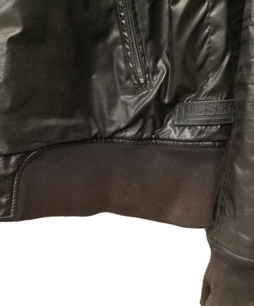 DIESEL（ディーゼル）DIESEL (ディーゼル) DIESEL ナイロンパーカー ブラック サイズ:Lの古着・服飾アイテム